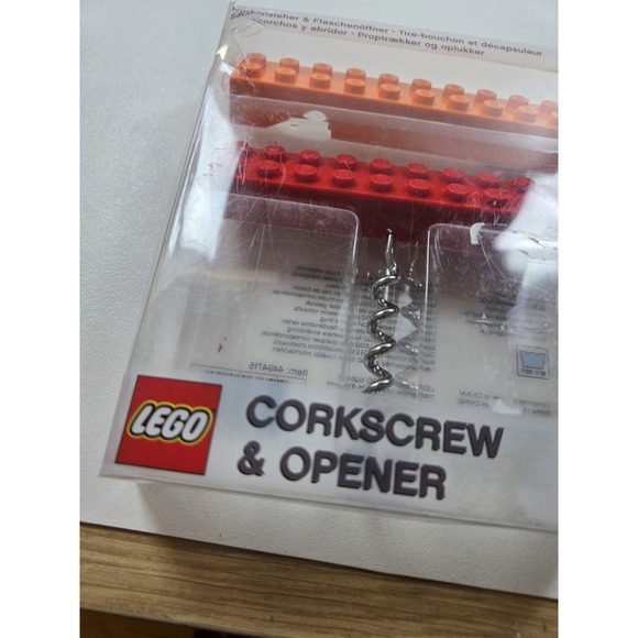 LEGO Brick Bottle Opener & Corkscrew Gift Set. NEW IN BOX! 2006 HTF - Picture 2 of 4